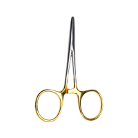 Dr. Slick Spring Creek Clamp - 5in - Gold Loops - 5 in Straight