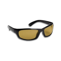 Fisherman Eyewear Permit Sunglasses - Polarized - Matte Black with Amber