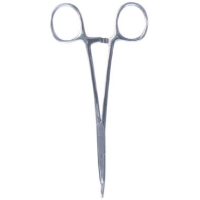 Angler's Accessories Curved Forceps - 5.5in - Matte Stainless - 5.5in