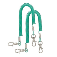 Dr. Slick Clamp Buddy Bungee Lanyard - 2 Pack - Green - One Size