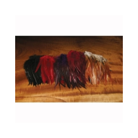 Hareline Dubbin Woolly Bugger 6-7 Saddle Hackle - Claret - One Size