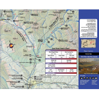 Map the Xperience - East River and Taylor River (CO) Map - One Color - One Size