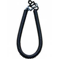 Rising Coil Leash - Black - One Size