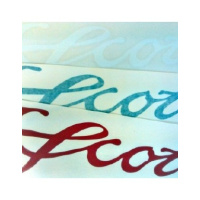 Scott Fly Rod Boat Decal - Teal - One Size