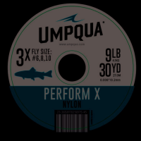 Umpqua Perform X Trout Nylon Tippet - One Color - 010X - 10YD