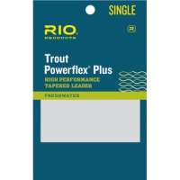 Rio Powerflex Plus Leader - Single - One Color - 7.5ft 0X