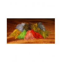 Hareline Dubbin Grizzly Marabou - Sculpin Olive - One Size