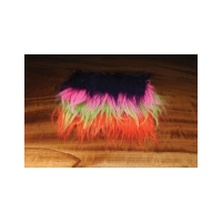 Hareline Dubbin Pseudo Hair - Fiery Hot Red - One Size