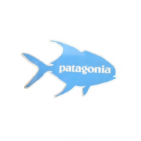 Patagonia Permit Sticker - Light Blue - One Size