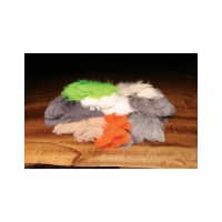 Hareline Dubbin Premo Turkey Flats - White - One Size