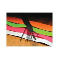 Hareline Dubbin Medium Round Rubber - Orange - One Size