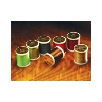 Hareline Dubbin Danville's 3/0 Waxed Monocord - Burnt Orange - 3/0 Hook