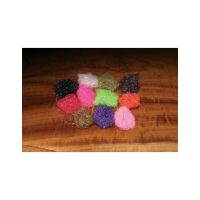 Hareline Dubbin Micro UV Polar Chenille - Black - One Size