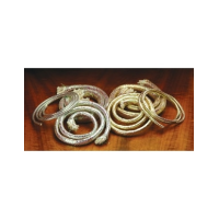 Hareline Dubbin Flashabou Minnow Body - Coppertone - L