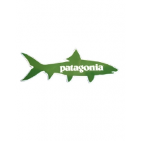 Patagonia Bonefish Sticker - Green - One Size