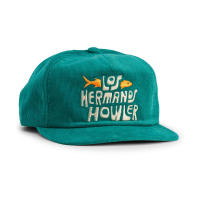 Howler Brothers Los Hermanos Pescado Unstructured Snapback Hat - Dark Teal