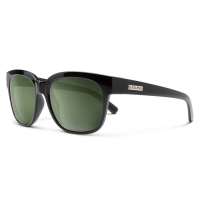 Suncloud Affect Sunglasses - Polarized - Black with Grey Green