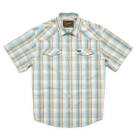 Howler Brothers H Bar B Snapshirt - Men's - Atlas Plaid Brown Rice - L