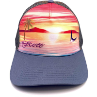 Scott Fly Rods Sunset With Permit Tail Hat - One Color