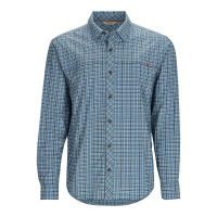 Simms Stone Cold Long Sleeve Shirt - Men's - Midnight Plaid - M