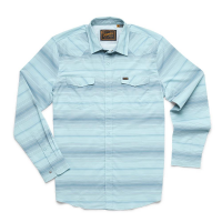 Howler Brothers H Bar B Tech Longsleeve Shirt - Men's - Martin Stripe Dusk Daze - L