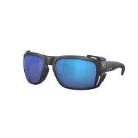 Costa King Tide 8 Sunglasses - Polarized - Black Pearl with Blue Mirror 580G