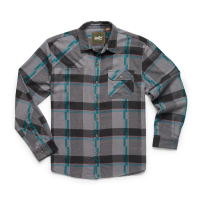 Howler Bros Harker's Flannel Shirt - Men's - Backdrop Plaid Greystoke - 2XL