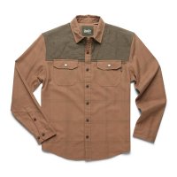 Howler Brothers Quintana Quilted Flannel Shirt - Men's - Adobe Tan - 2XL