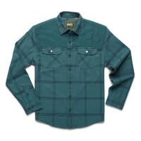 Howler Brothers Quintana Quilted Flannel Shirt - Men's - Deep Teal - 2XL