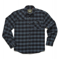 Howler Brothers Harker's Flannel Shirt - Men's - Mette Plaid Nightshade - 2XL