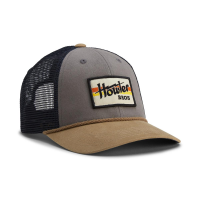 Howler Brothers Electric Stripe Standard Hat - Grey and Khaki and Navy
