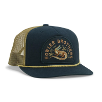 Howler Brothers Lazy Gators Structured Snapback Hat - Navy