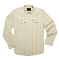 Howler Brothers H Bar B Tech Longsleeve Shirt - Men's - Porter Stripe Cream - XL