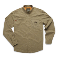 Howler Brothers Matagorda Longsleeve Shirt - Men's - Lotsa Dots Covert Green - XL
