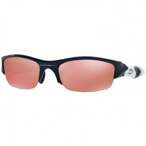 Oakley Flak Jacket Polished Navy w/VR28 Black Iridium Lenses 03-904