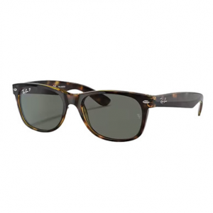 Ray-Ban New Wayfarer Glasses Tortoise G-15 Green 0RB2132-90252