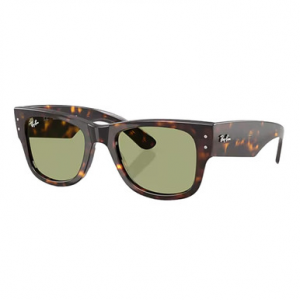 Ray-Ban Mega Wayfarer Glasses Havana Bottle Green 0RB0840S-9024E51