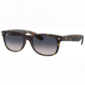 Ray-Ban New Wayfarer Glasses Rubber Havana Blue Gradient Polar 0RB2132-8657858