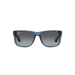 Ray-Ban Justin Transparent Blue Grey Gradient Polar 0RB4165-6596T355