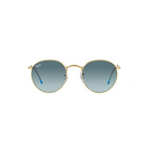 Ray-Ban Round Metal Gold Blue Gradient Grey 0RB3447-0013M53