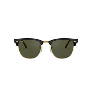 Ray-Ban Clubmaster Black on Arista G-15 Green 0RB3016F-W036555
