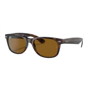 Ray-Ban New Wayfarer Glasses Light Havana B-15 Brown 0RB2132-71058