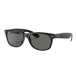 Ray-Ban New Wayfarer Glasses Black G-15 Green 0RB2132-90158