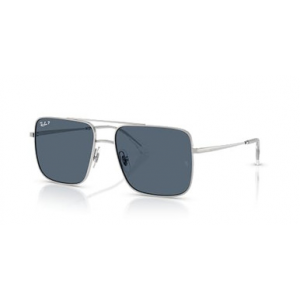Ray-Ban Silver Blue Polar 0RB3758-0032V56