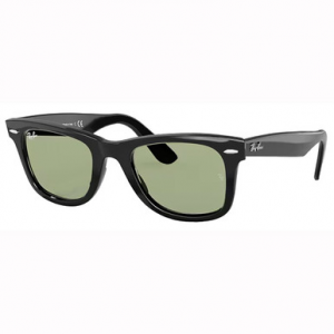 Ray-Ban Wayfarer Glasses Black G-15 Green 0RB2140F-90152