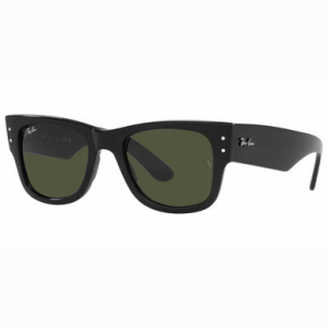 Ray-Ban Mega Wayfarer Glasses Black Green 0RB0840SF-9013152