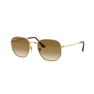 Ray-Ban Hexagonal Arista Clear Gradient Brown 0RB3548-0015151