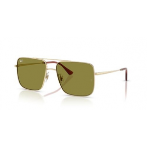 Ray-Ban Pale Gold Green 0RB3758-9213256