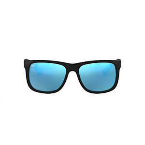 Ray-Ban Justin Rubber Black Blue Flash 0RB4165F-6225558