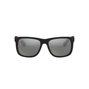 Ray-Ban Justin Rubber Black Grey Mirror Silver 0RB4165F-6226G58